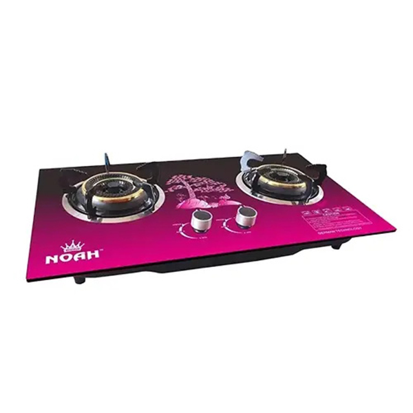 Best Selling Home Use Double Burners Built In Gas Cooktops 3D Design Tempered Glass Stove 2 Burner LPG NG Gas Stove