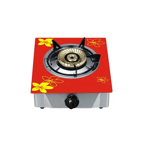 Auto ignition single Burner Table Gas Cooker Tempered Glass Gas Cooktops