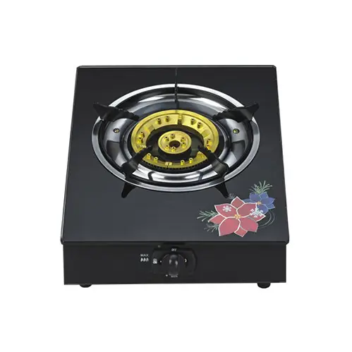 Auto ignition single Burner Table Gas Cooker Tempered Glass Gas Cooktops