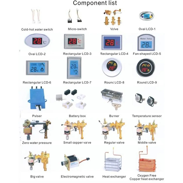 12L Gas Water Heater household bathroom fast heating thermostatic LPG water heater
