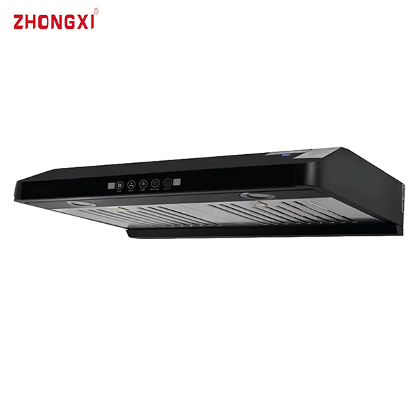 stainless steel chimney copper motor 90cm baffle filter kitchen extractor range hood